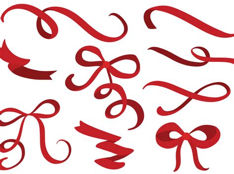 free ribbon vector